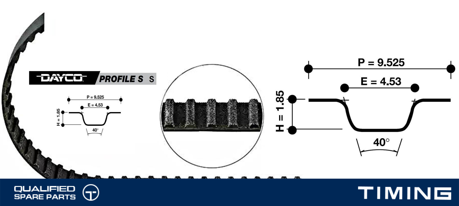 TIMING BELT GATES 5678XS