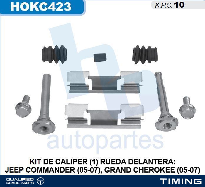 CALIPER REPAIR KIT HO HO-KC501