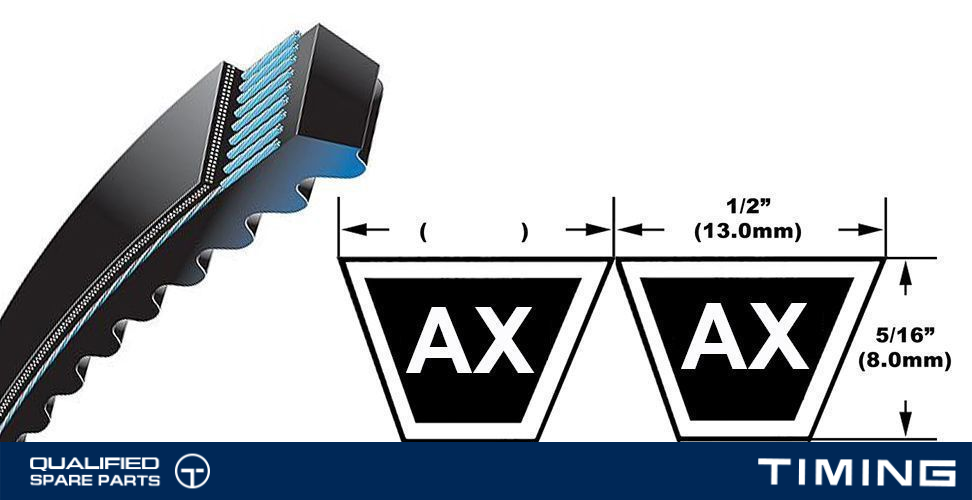 CLASSIC COGGED V-BELT GATES AX42