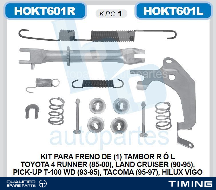 CALIPER REPAIR KIT HO HO-KT216R