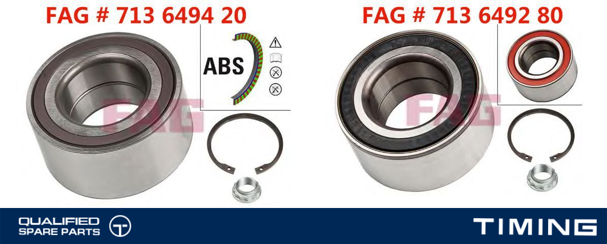 WHEEL BEARING HONDA 44300-SDA-A51 W/O ABS