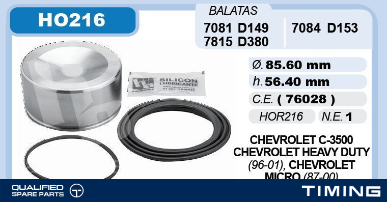 BRAKE CALIPER PISTON KIT HO HO-2015