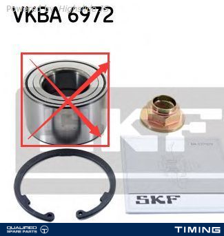 WHEEL BEARING REPAIR KIT SKF VKBA6686**配件